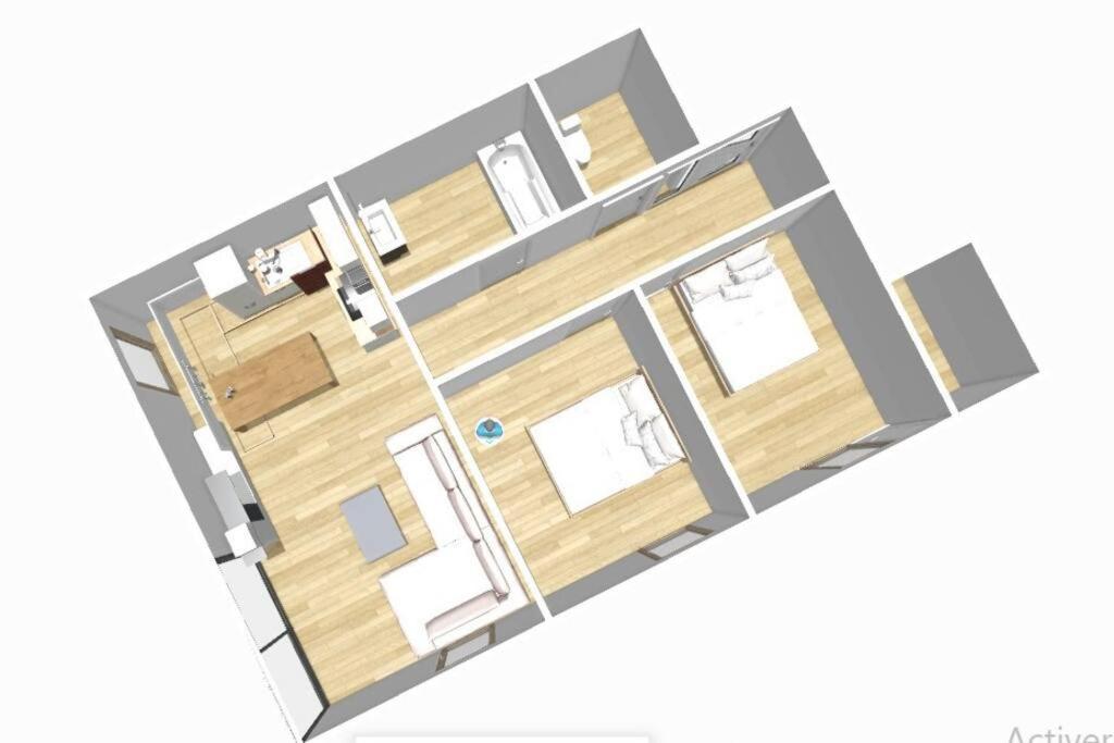 Ferienwohnung Cozy & Quiet Getaway Just 300M From Paris With Free Private Parking Gentilly Exterior foto